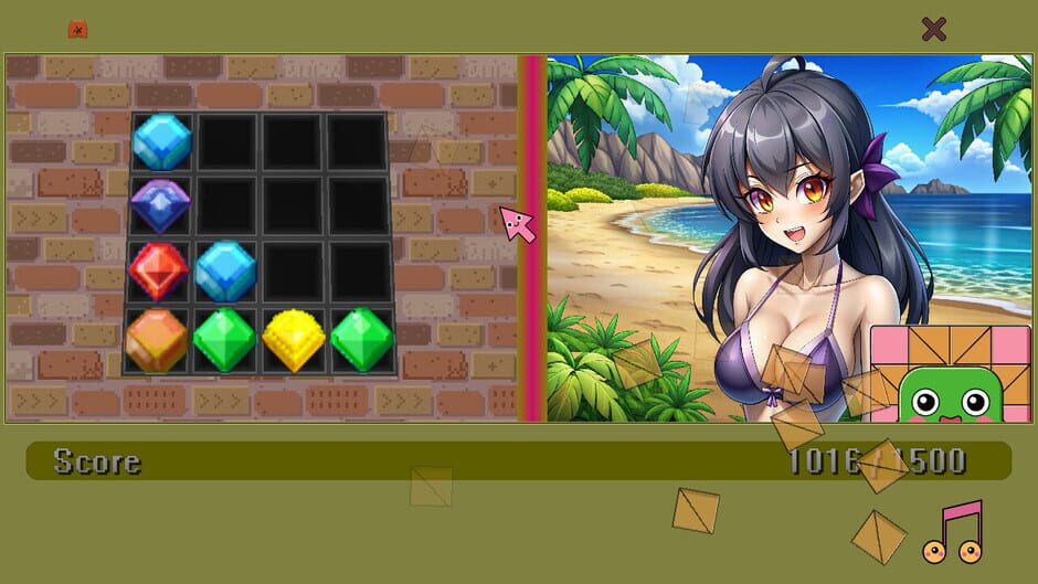 สกรีนช็อตจาก Waifu Simulator: Beach Edition (รูปที่ 5)