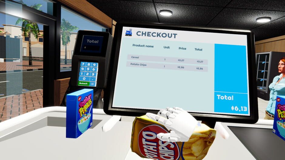 VR Store Simulator Screenshot