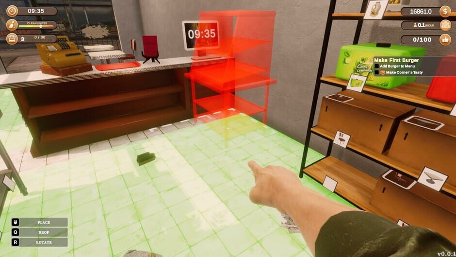 Corner Kitchen Fast Food Simulator Screenshot