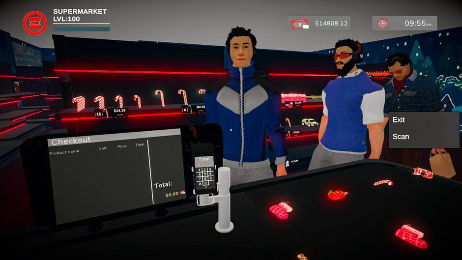 Christmas Store: Santa's Supermarket Simulator Screenshot