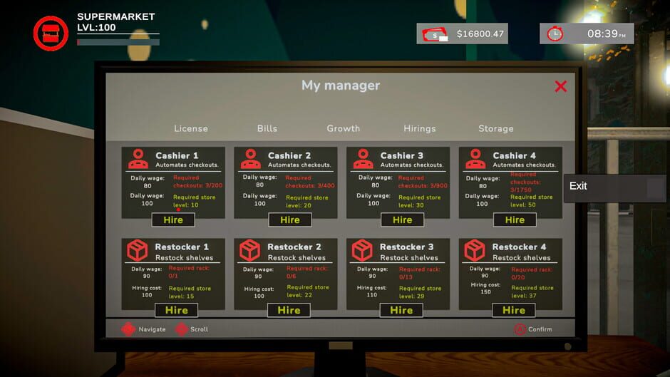 Christmas Store: Santa's Supermarket Simulator Screenshot