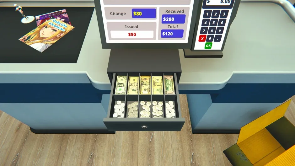Кадър от Anime Shop Simulator