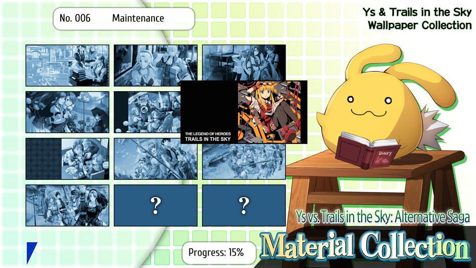 Ys vs. Trails in the Sky: Alternative Saga Screenshot