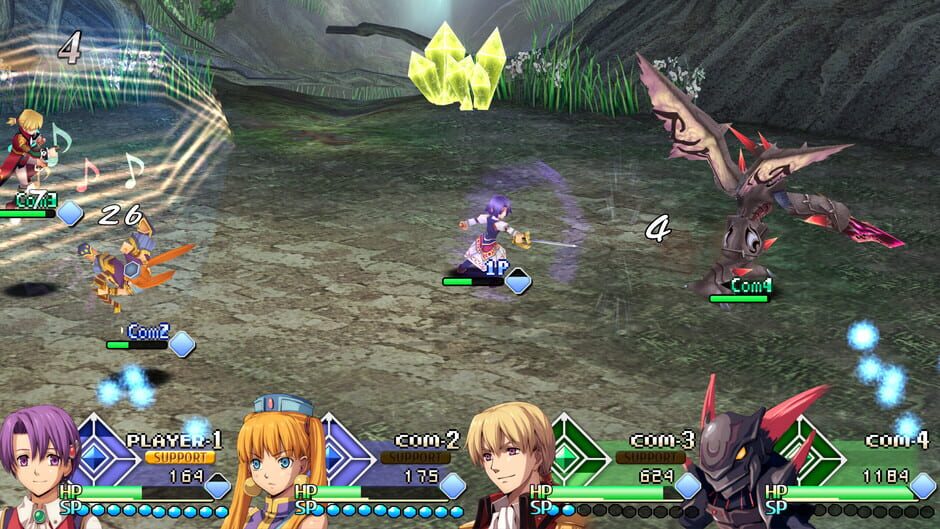 Ys vs. Trails in the Sky: Alternative Saga Screenshot