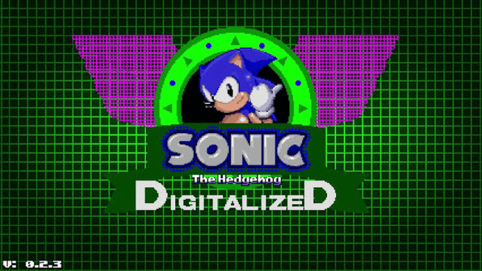 Sonic Digitalized Screenshot