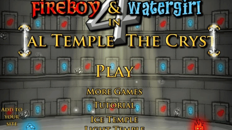 Fireboy & Watergirl 4: The Crystal Temple Screenshot