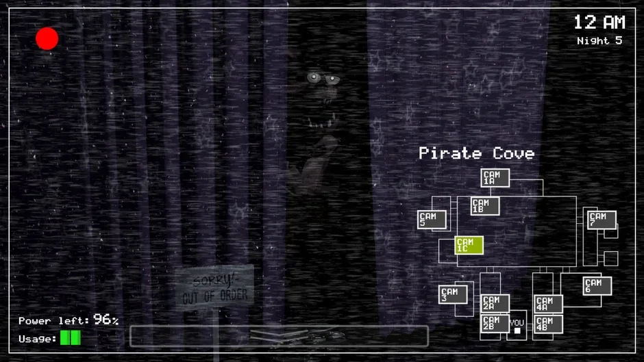 Кадър от Five Nights at Freddy's