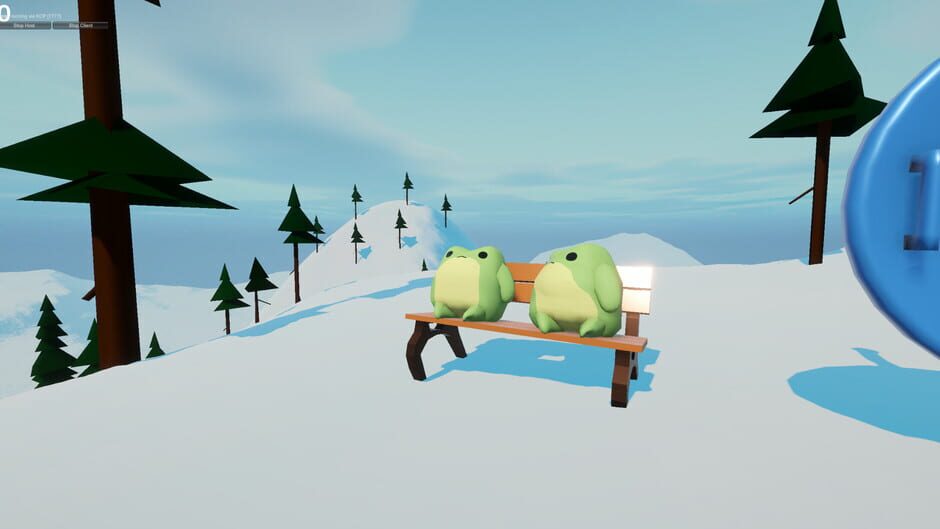 Sledding Game screenshot 1