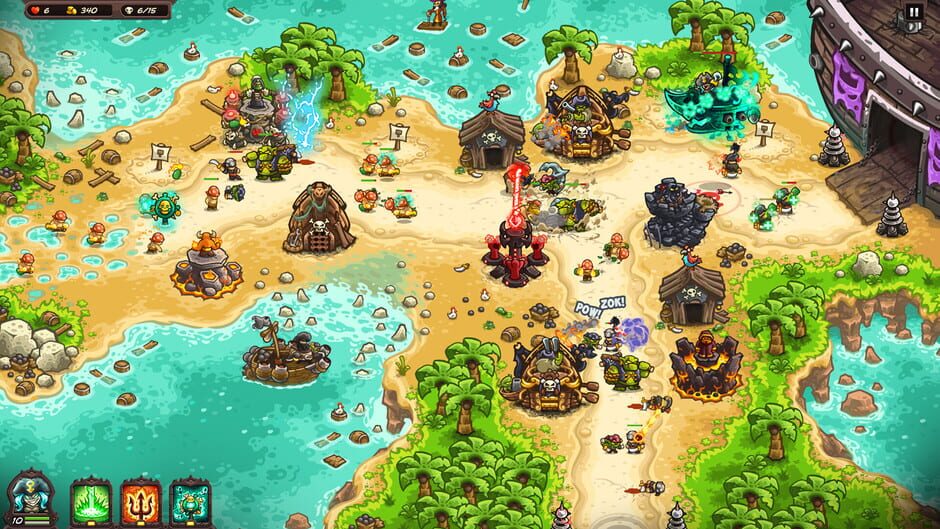 Kingdom Rush Vengeance: Pirate Kings Screenshot