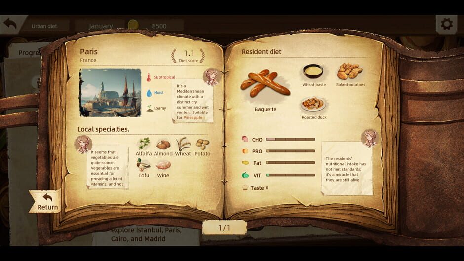 The Road To Harvest: Food From Across The Ocean Screenshot