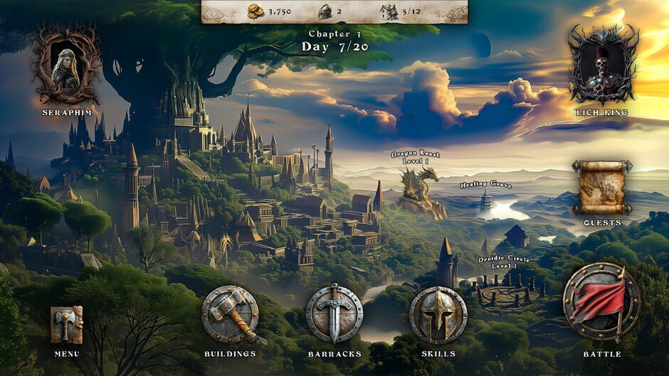 Mythic Battlegrounds: Demonic Siege Screenshot