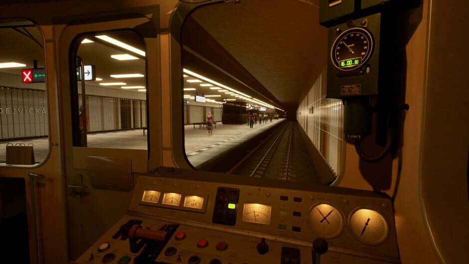 Back in Service: A Metro Driver Screenshot