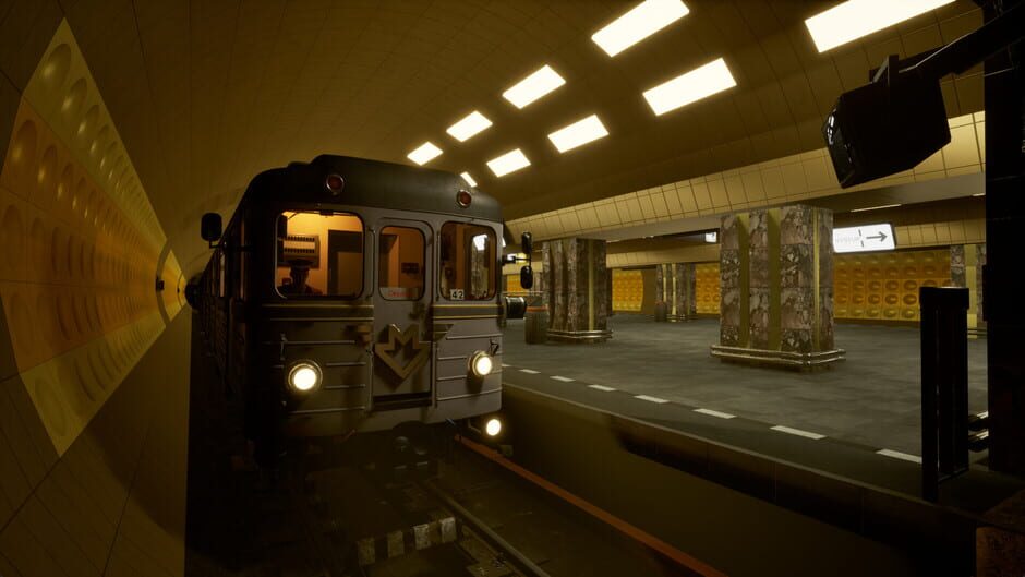 Back in Service: A Metro Driver Screenshot