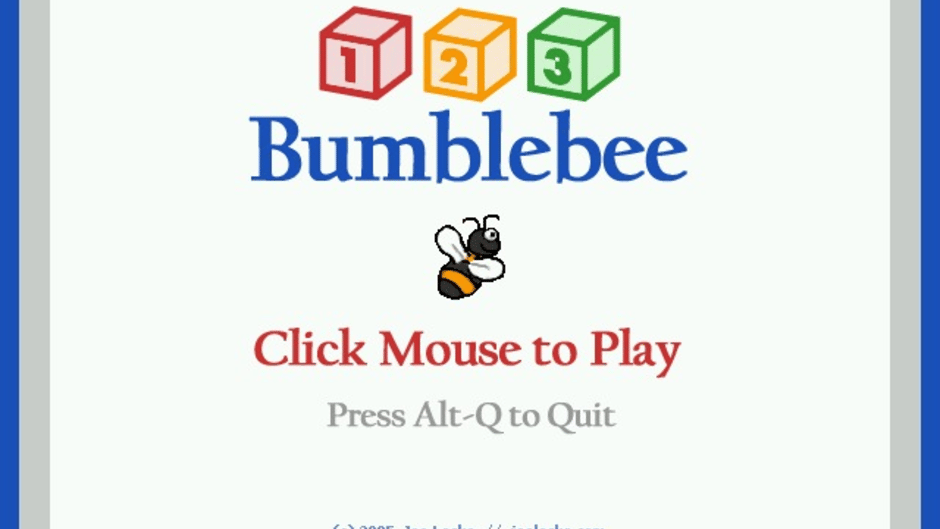 1-2-3 Bumblebee Screenshot