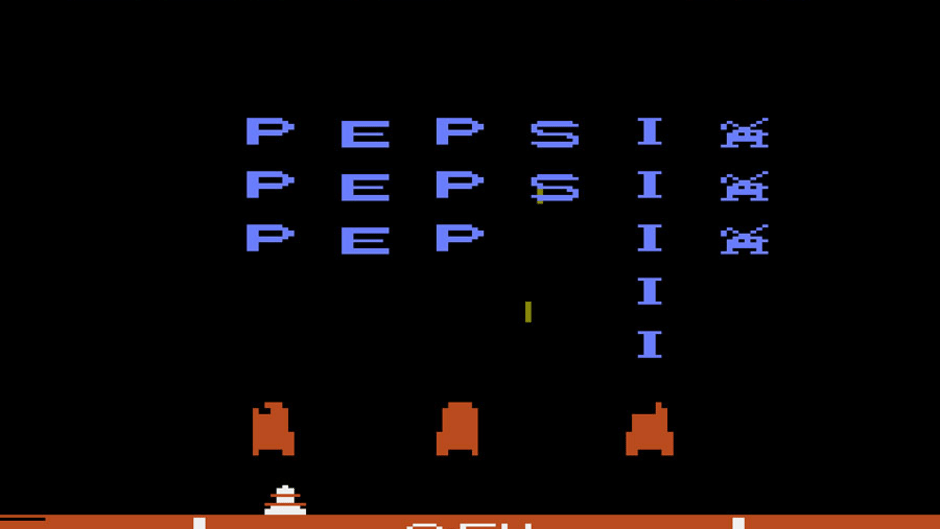 Pepsi Invaders Screenshot