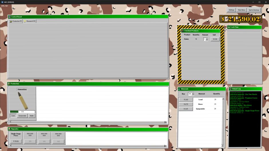 Military Incremental Complex Screenshot