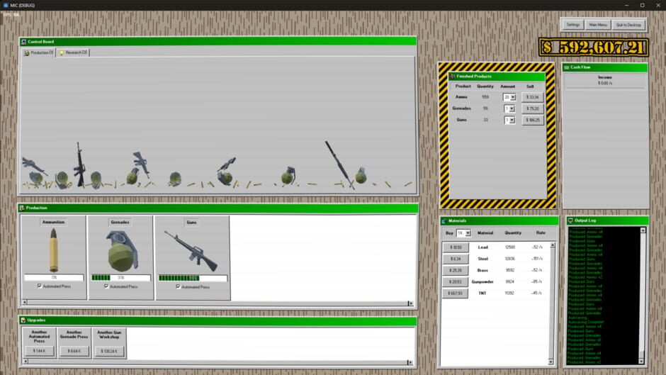 Military Incremental Complex Screenshot