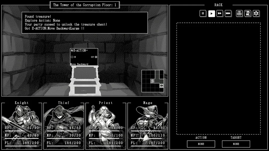 Кадър от Dungeon Automata