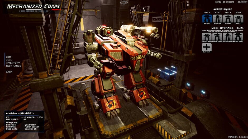 Mechanized Corps: Rebirth Screenshot