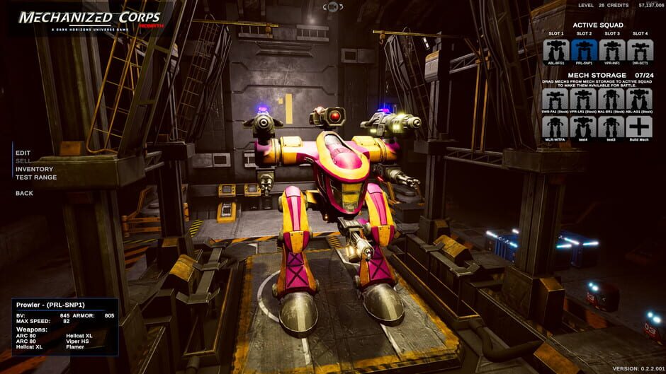 Mechanized Corps: Rebirth Screenshot
