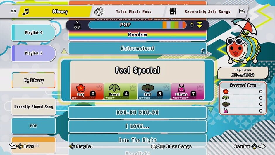 Taiko no Tatsujin: Rhythm Festival - The Setlist Edition Screenshot