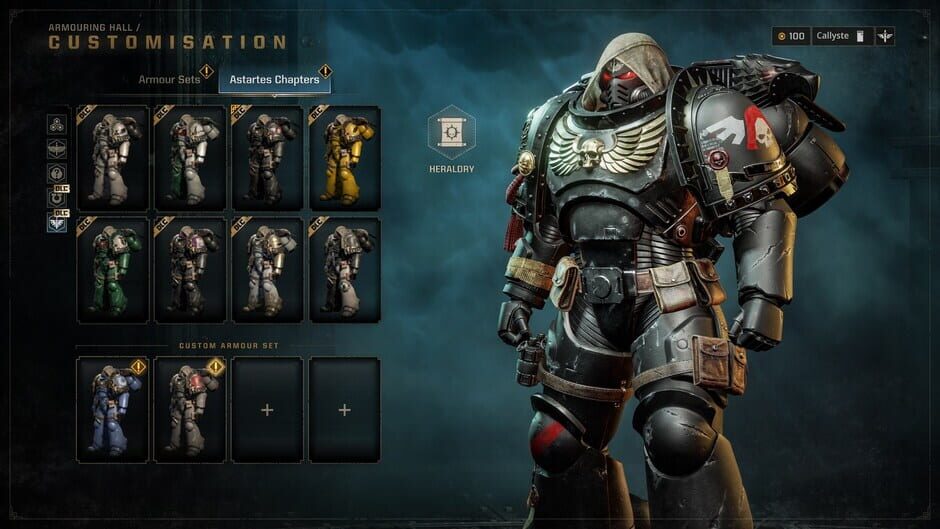 สกรีนช็อตจาก Warhammer 40,000: Space Marine II - Dark Angels Chapter Pack (รูปที่ 9)
