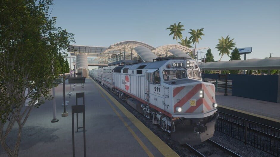 สกรีนช็อตจาก Train Sim World 4: Peninsula Corridor - San Francisco - San Jose (รูปที่ 8)