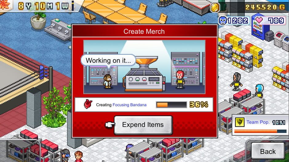 Pro Wrestler Story Screenshot