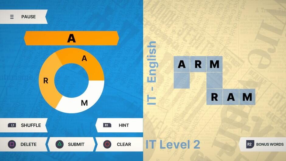 Wheel of Words: Crossword Screenshot
