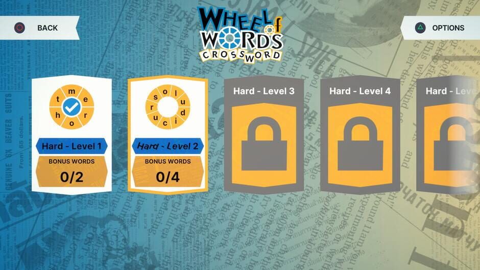 Wheel of Words: Crossword Screenshot