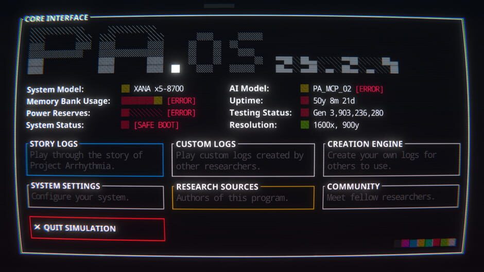Project Arrhythmia Screenshot