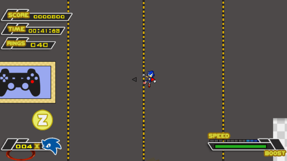 Sonic Beyond the Speed Screenshot