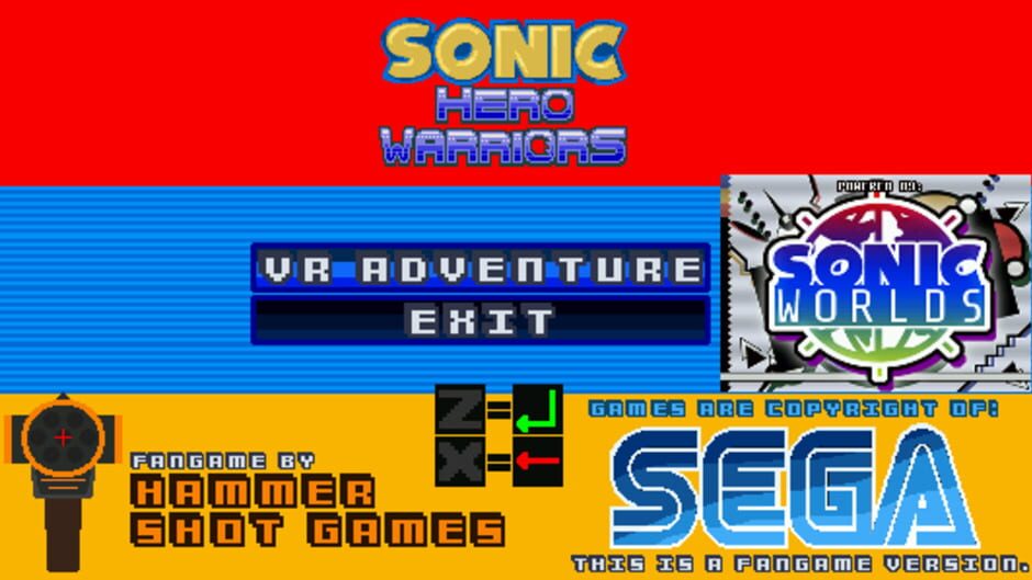Sonic Hero Warriors screenshot