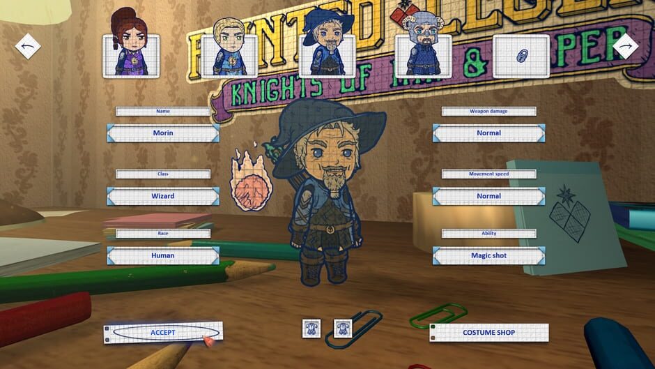 Painted Legend: Knights of Ink & Paper Screenshot