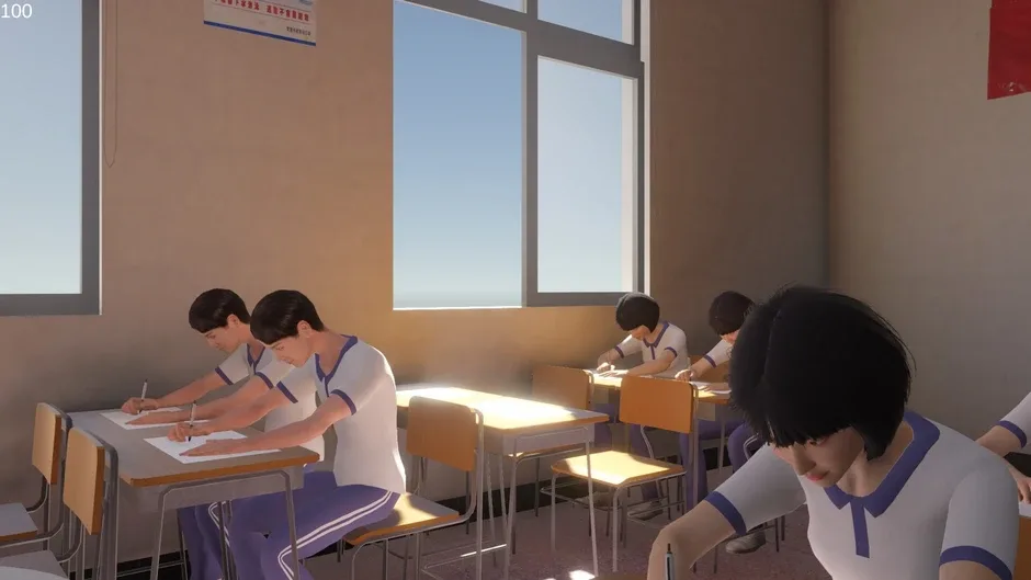 Кадър от No.8 High School