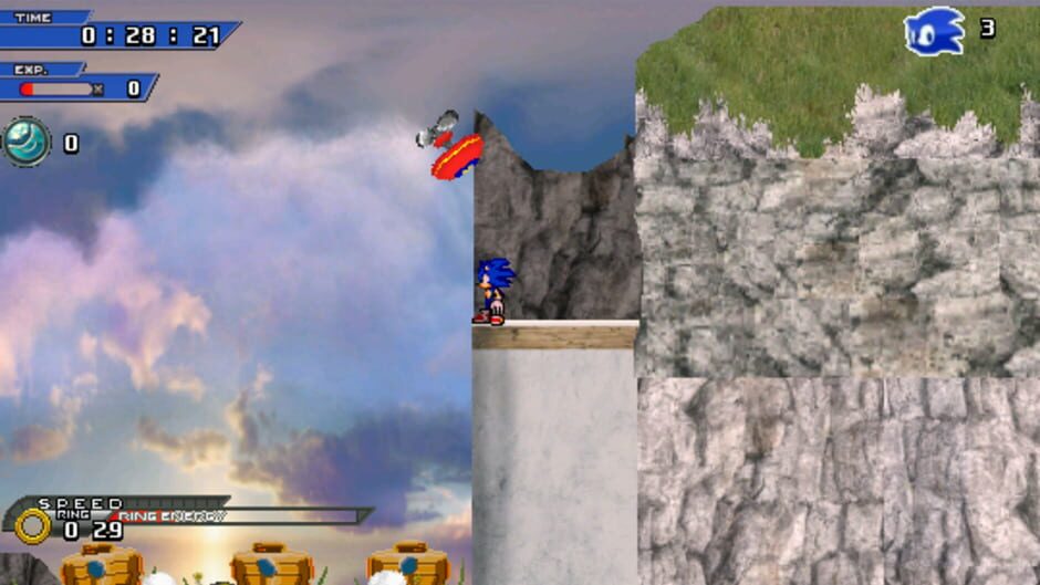 Sonic Unleashed 2D screenshot