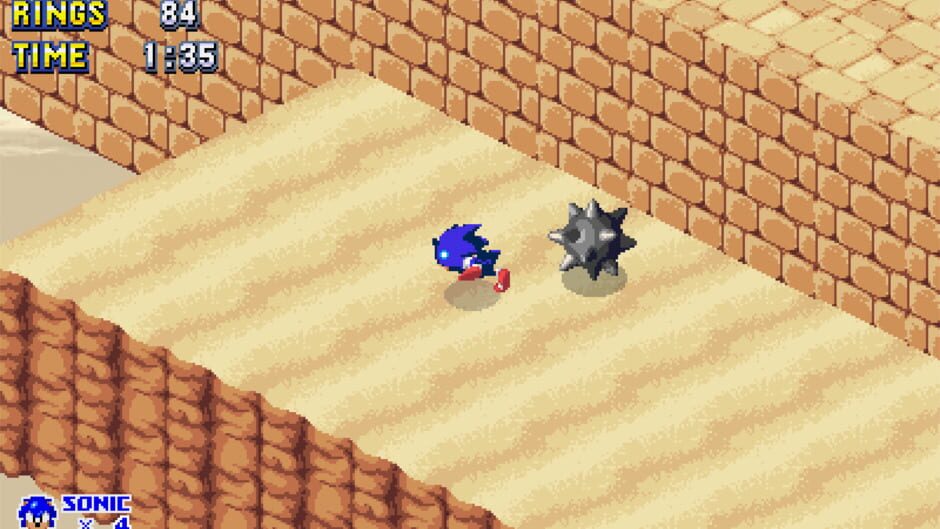 Sonic 3D Blitz screenshot