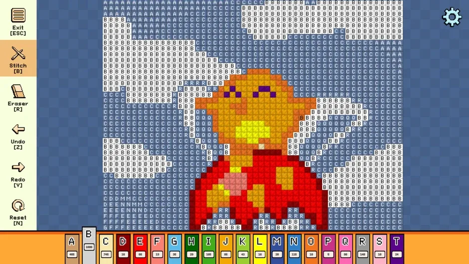 Pixel Cross Stitch: Color by Number - Easter Pack 2