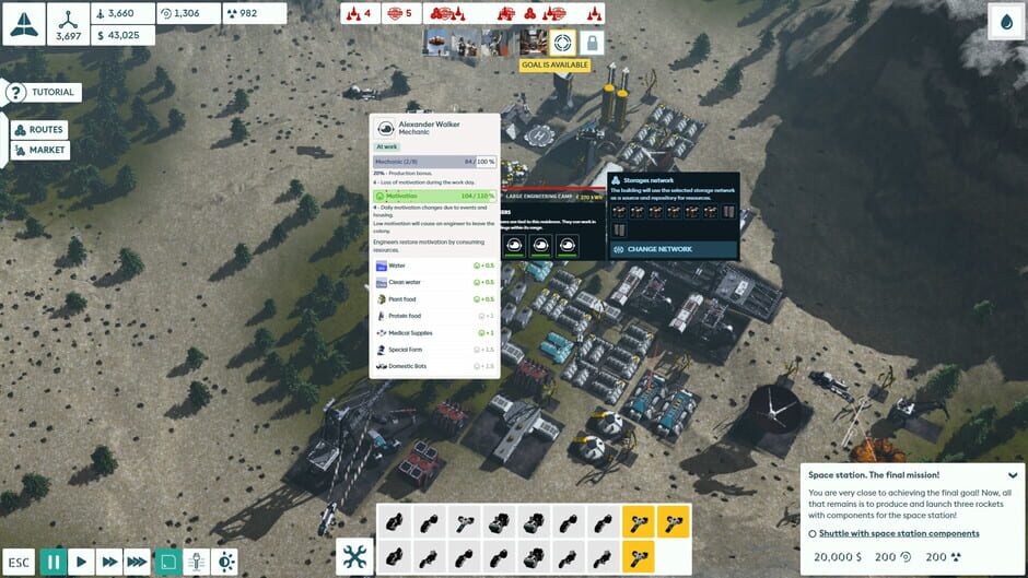 Oasis Mission: Colony Sim Screenshot