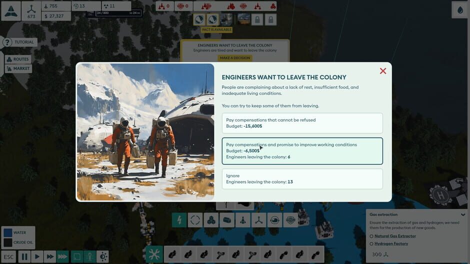 Oasis Mission: Colony Sim Screenshot