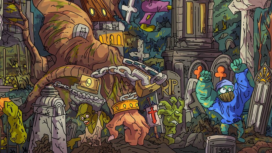 100 Zombie Cats Screenshot