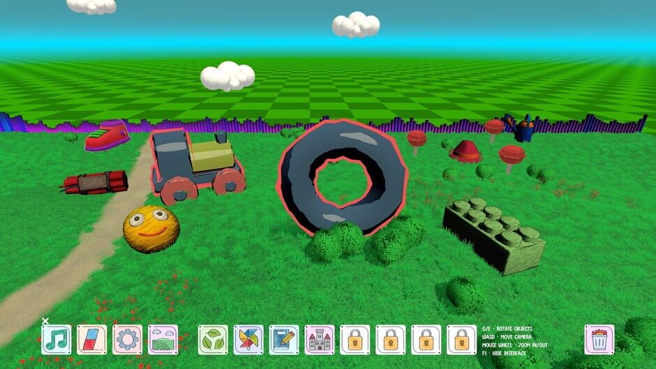 สกรีนช็อตจาก Rhythm Town: Music Visualizer (รูปที่ 5)