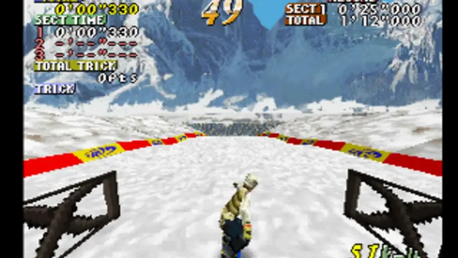 Cool Boarders, captura de tela 2