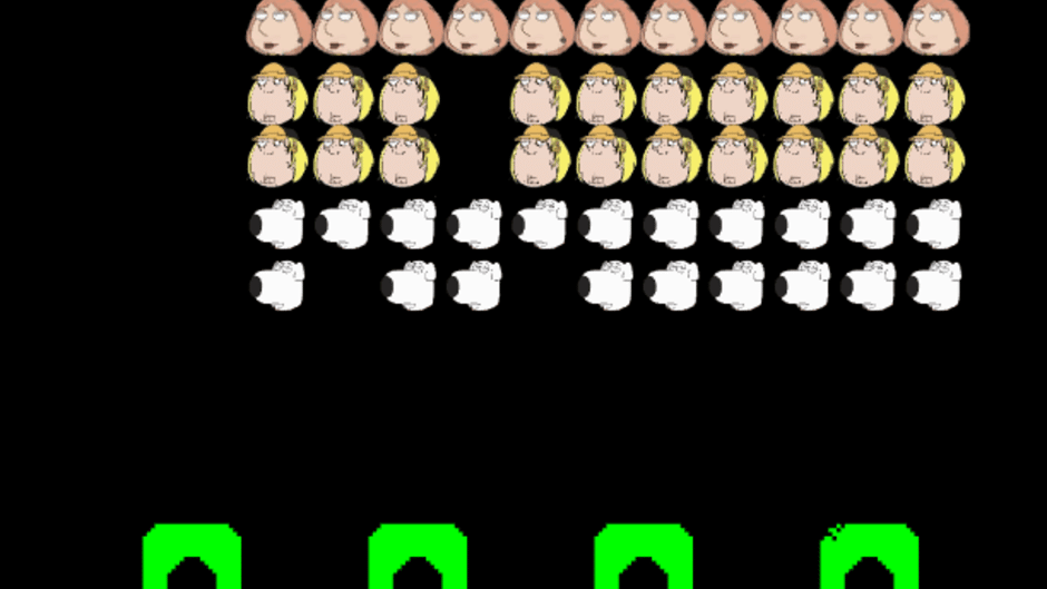 Family Guy Invaders Screenshot