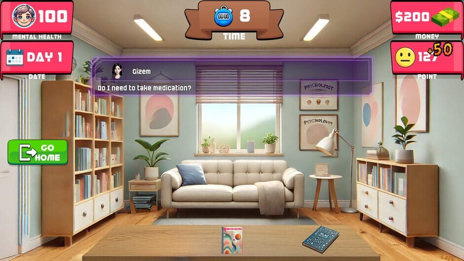 Therapist Simulator Screenshot