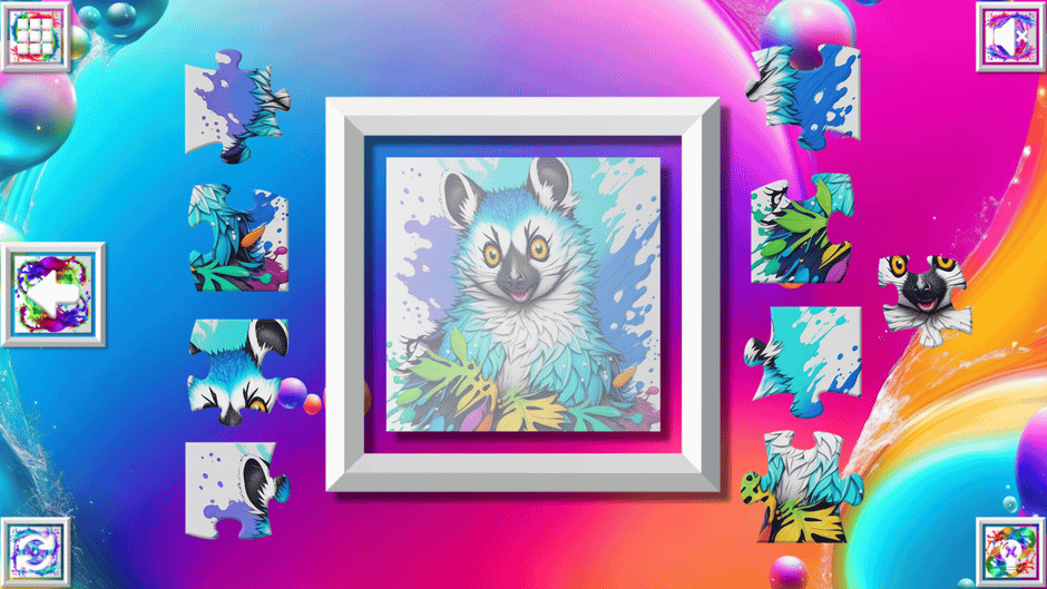 Color Splash: Monkeys Screenshot