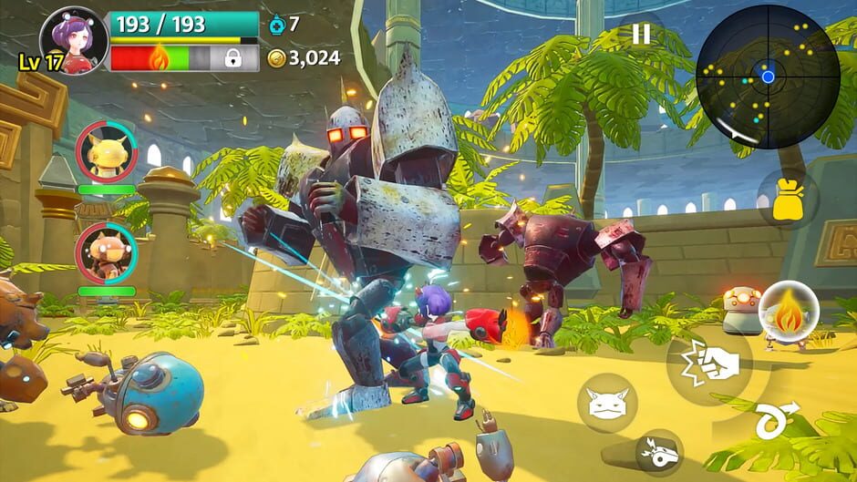 Screenshot Steel Paws