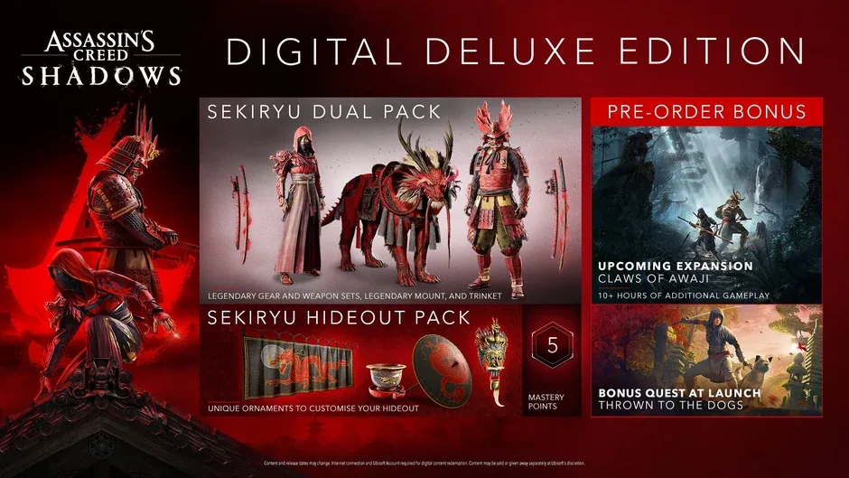 Assassin's Creed Shadows: Digital Deluxe Edition