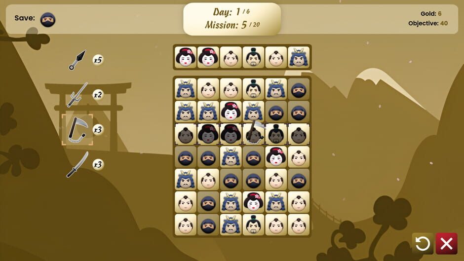 สกรีนช็อตจาก Shinobi Match (รูปที่ 3)