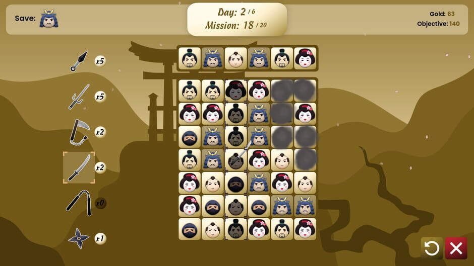 สกรีนช็อตจาก Shinobi Match (รูปที่ 5)